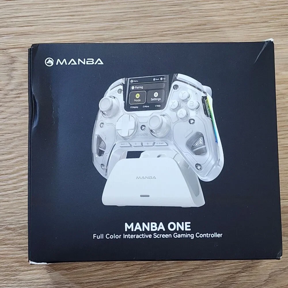 ManbaOne Interactive Screen Wireless Gaming Controller for PC/Switch/Switch